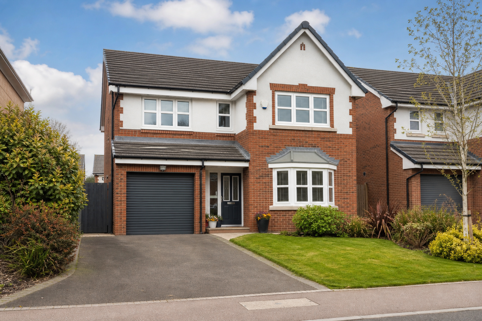 Well-maintained modern suburban home suitable for a Homebuyers Survey